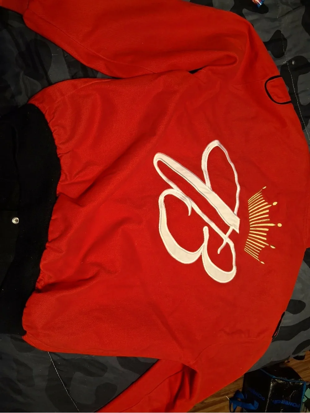 Chase Authentics Red Bud Racing Bomber Jacket Dale Earnhardt